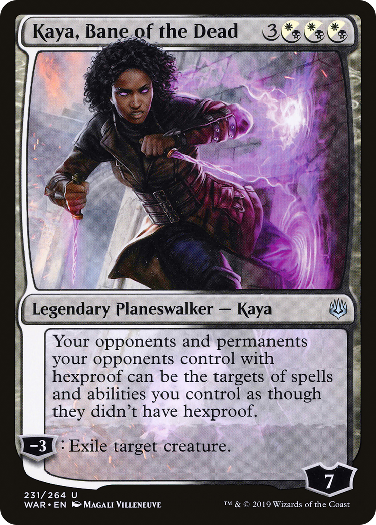 Kaya, Bane of the Dead (231) Foil - War of the Spark