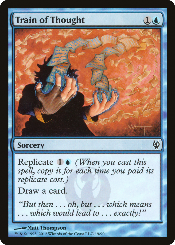 Train of Thought (019) - Duel Decks: Izzet vs. Golgari