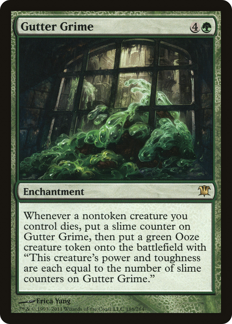 Gutter Grime (186) Foil - Innistrad