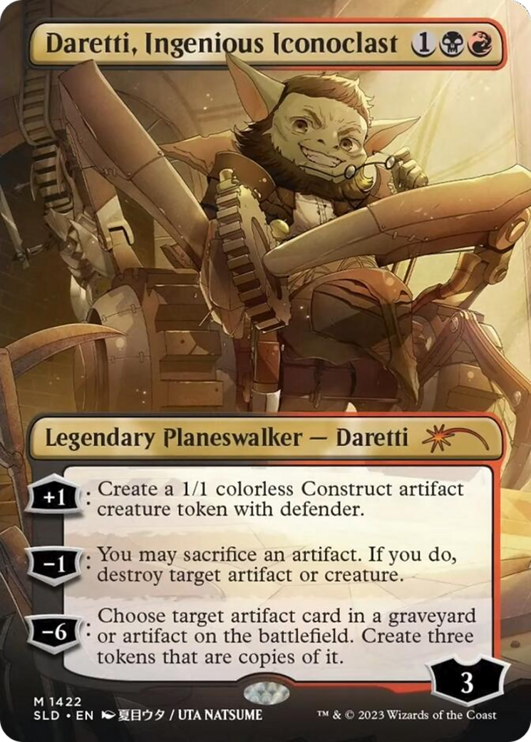 Daretti, Ingenious Iconoclast (1422★) Foil - Secret Lair Drop