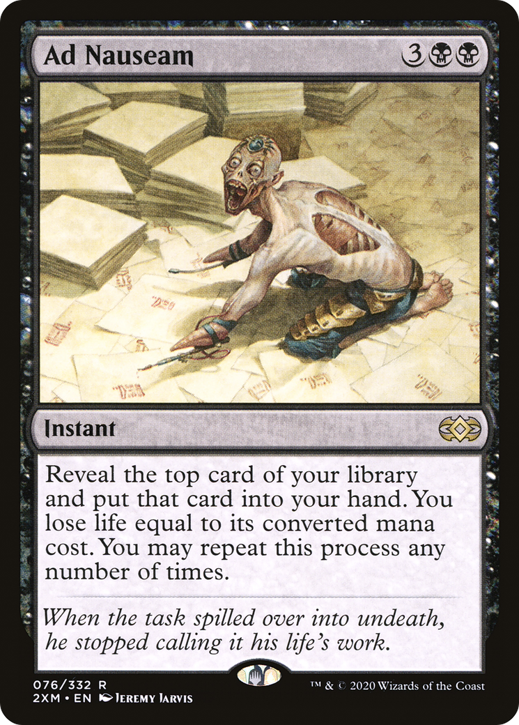 Ad Nauseam (076) Foil - Double Masters