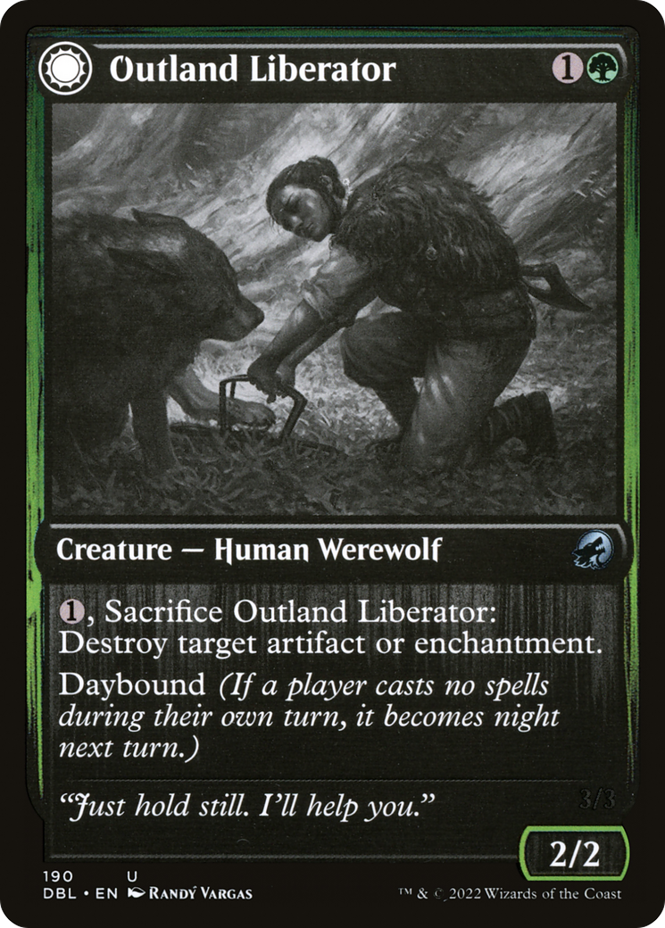 Outland Liberator (190) Foil - Innistrad: Double Feature