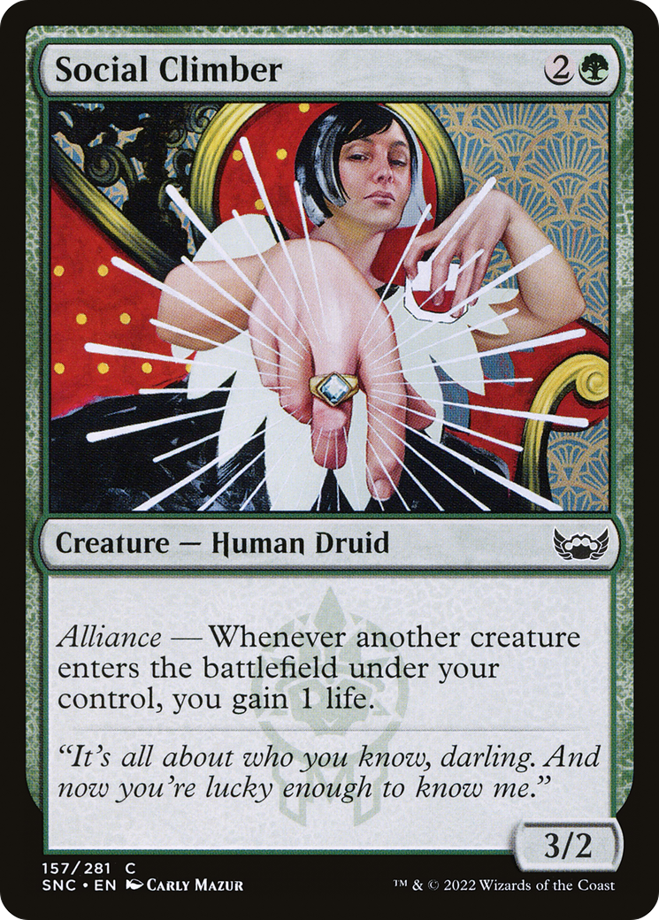 Social Climber (157) Foil - Streets of New Capenna