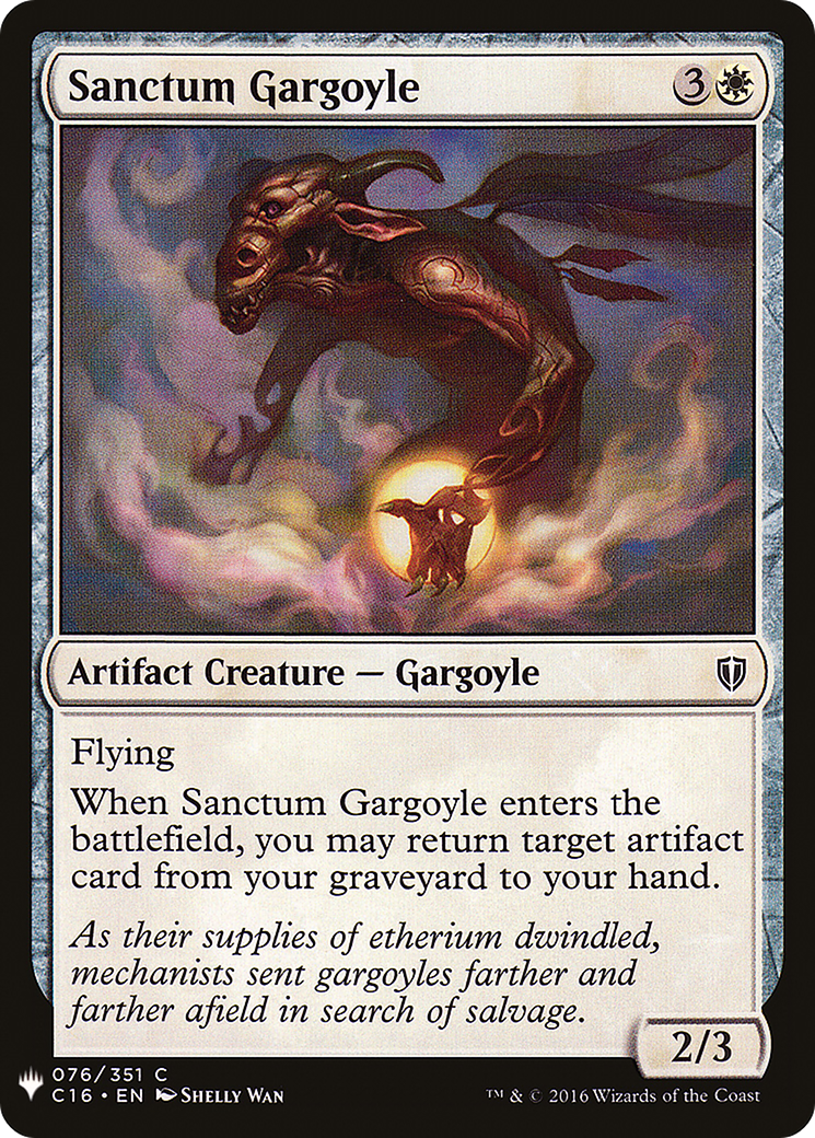 Sanctum Gargoyle (C16-76) - The List