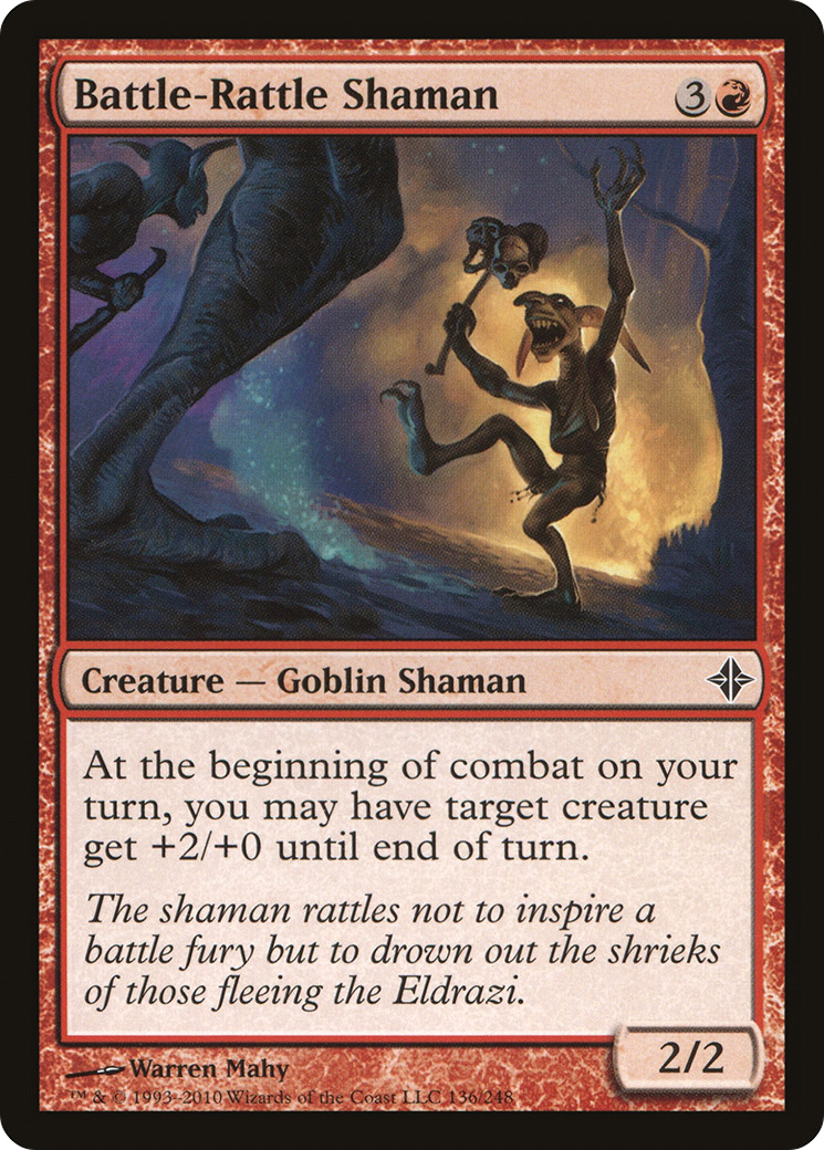 Battle-Rattle Shaman (136) - Rise of the Eldrazi