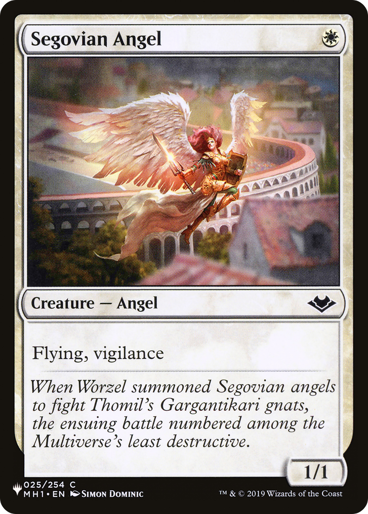 Segovian Angel (MH1-25) - The List