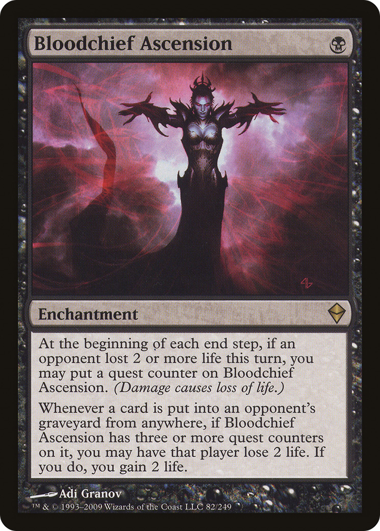 Bloodchief Ascension (082) Foil - Zendikar