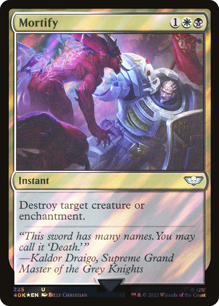 Mortify (225) Surge Foil - Warhammer 40,000 Commander