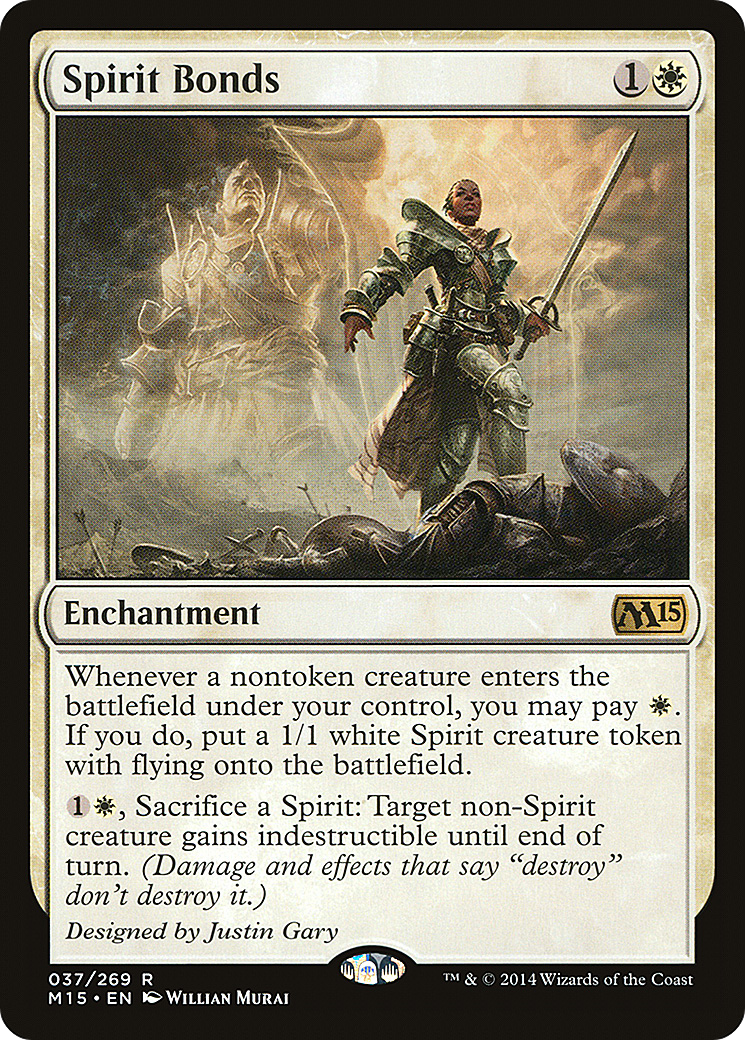 Spirit Bonds (037) Foil - Magic 2015