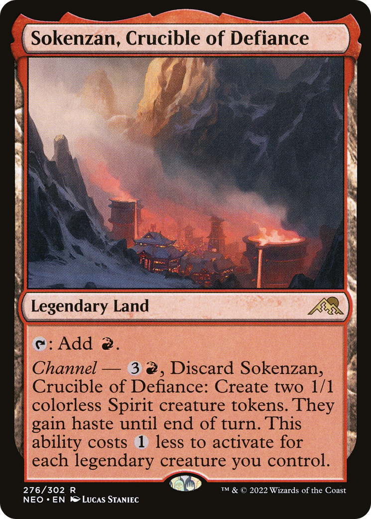 Sokenzan, Crucible of Defiance (276) - Kamigawa: Neon Dynasty