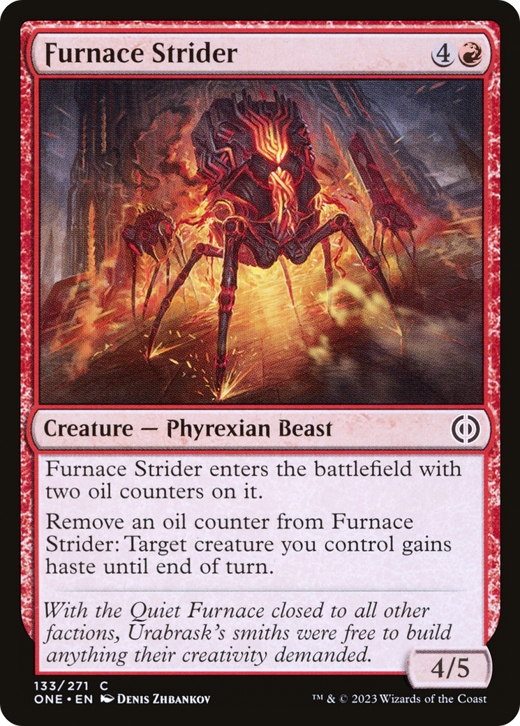Furnace Strider (133) Foil - Phyrexia: All Will Be One