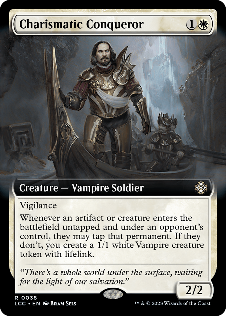 Charismatic Conqueror (Extended Art) (038) - The Lost Caverns of Ixalan Commander