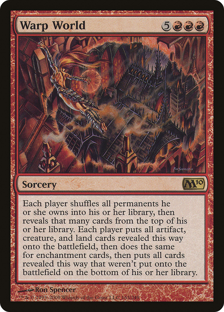 Warp World (163) Foil - Magic 2010