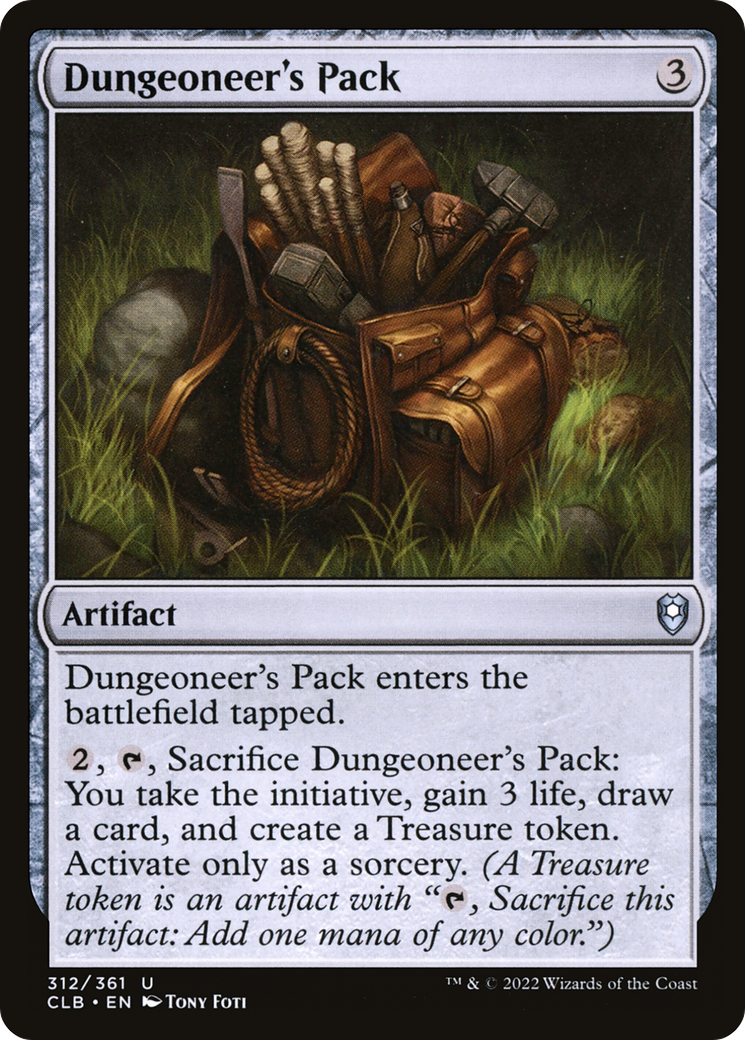 Dungeoneer's Pack (312) - Commander Legends: Battle for Baldur's Gate