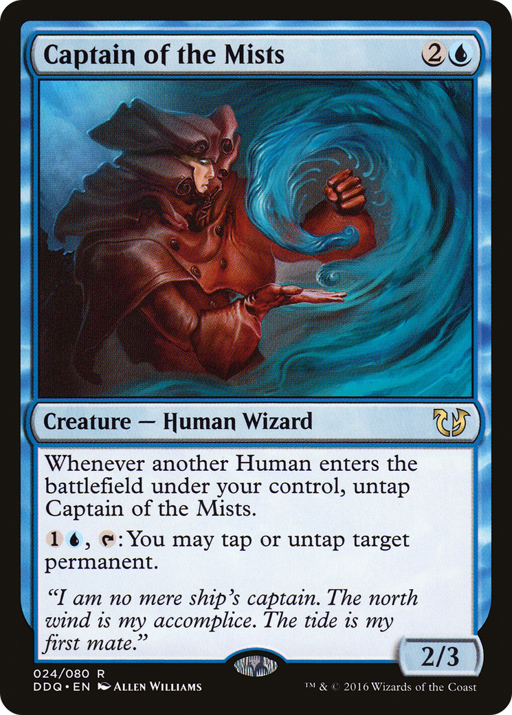 Captain of the Mists (024) - Duel Decks: Blessed vs. Cursed