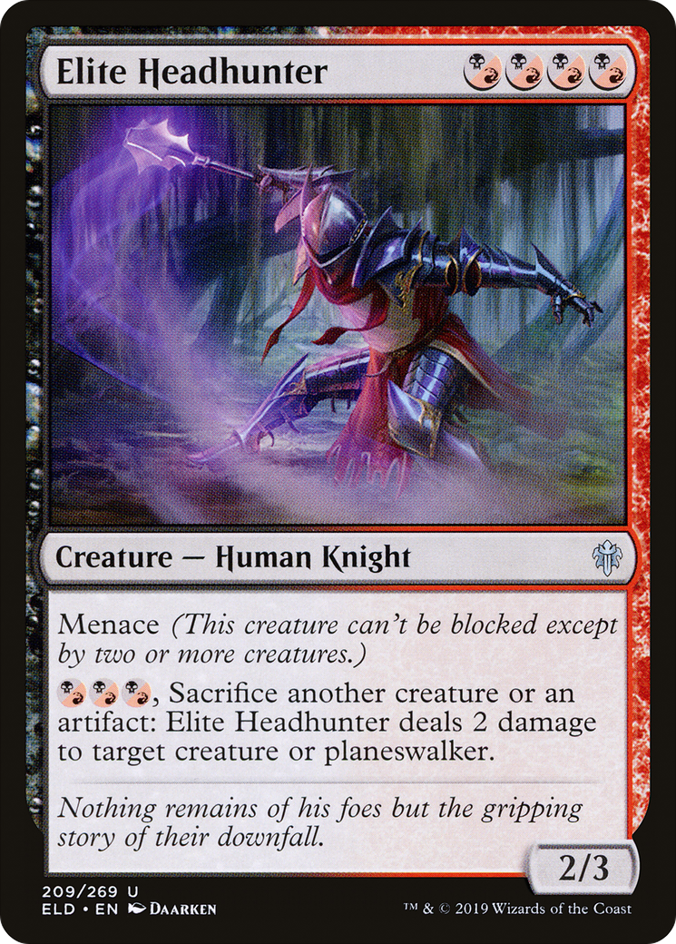 Elite Headhunter (209) - Throne of Eldraine