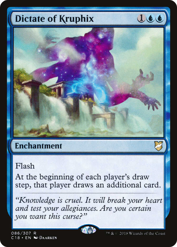 Dictate of Kruphix (086) - Commander 2018