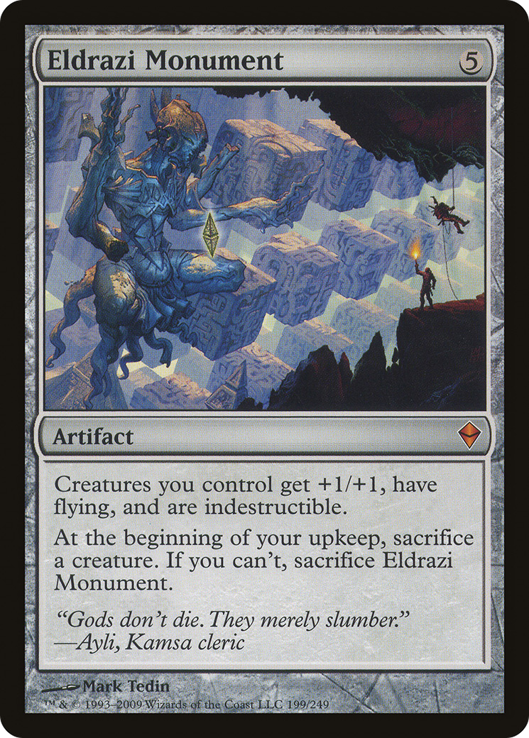 Eldrazi Monument (199) Foil - Zendikar