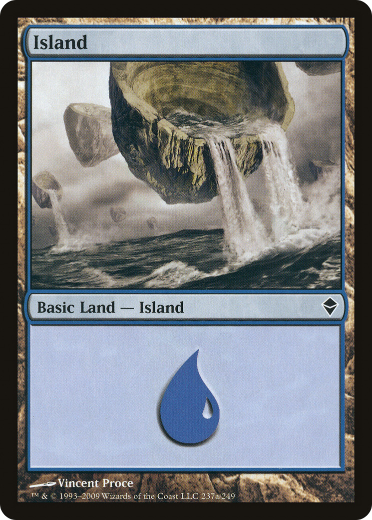 Island (237a) - Zendikar