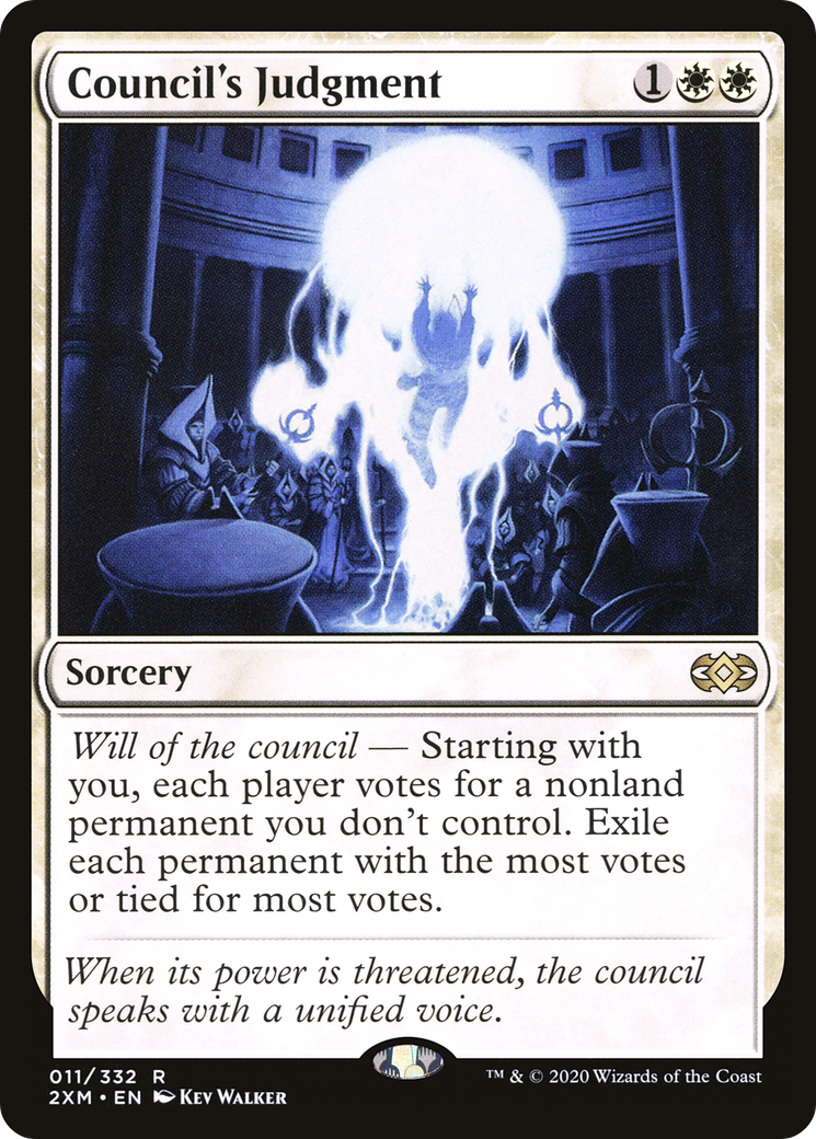 Council's Judgment (011) Foil - Double Masters