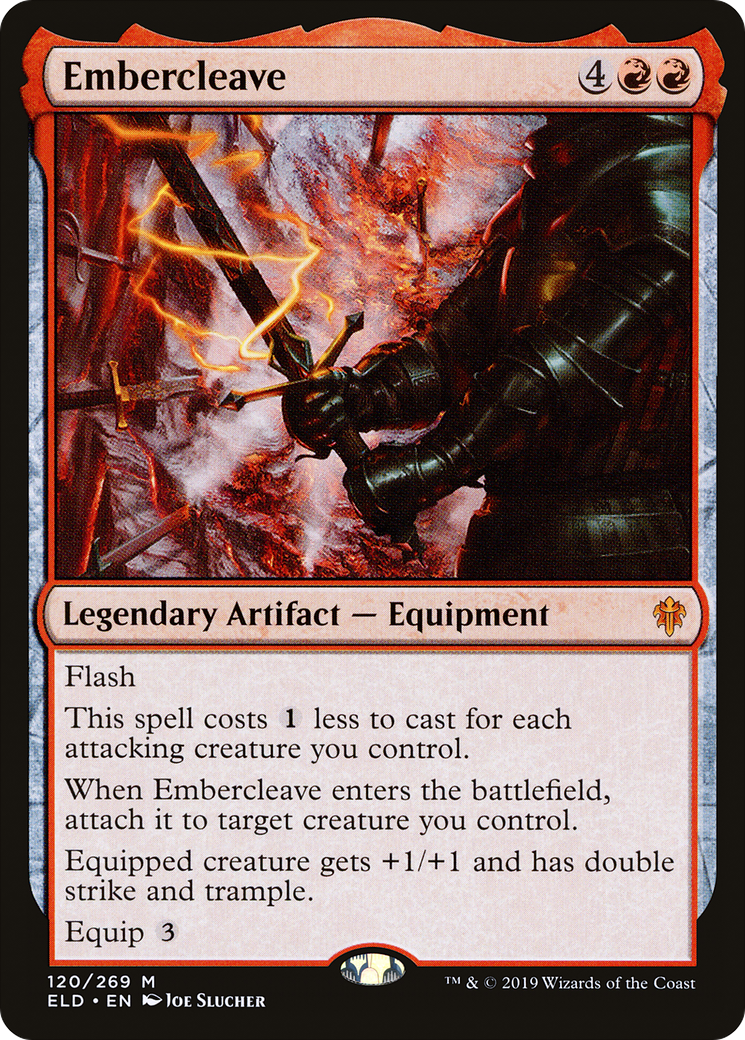 Embercleave (120) Foil - Throne of Eldraine