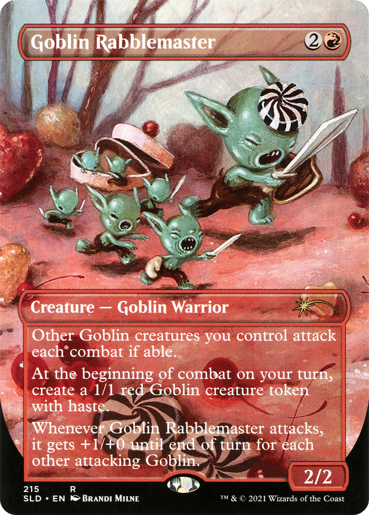 Goblin Rabblemaster (215) Foil - Secret Lair Drop
