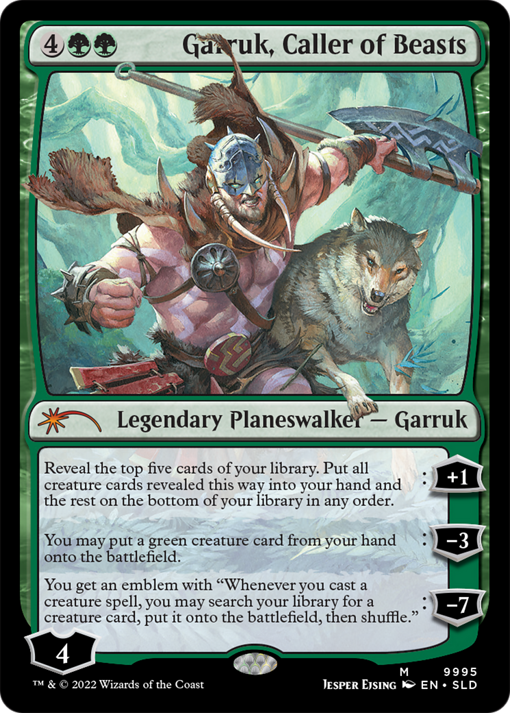 Garruk, Caller of Beasts (9995) - Secret Lair Drop