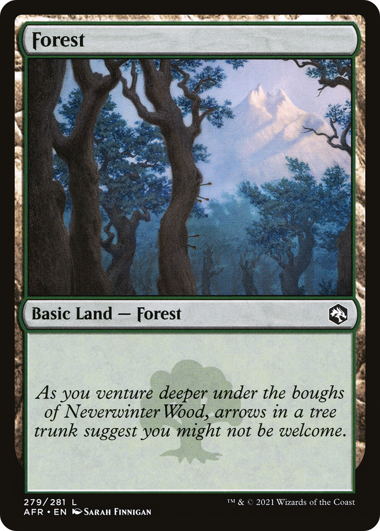 Forest (279) Foil - Adventures in the Forgotten Realms