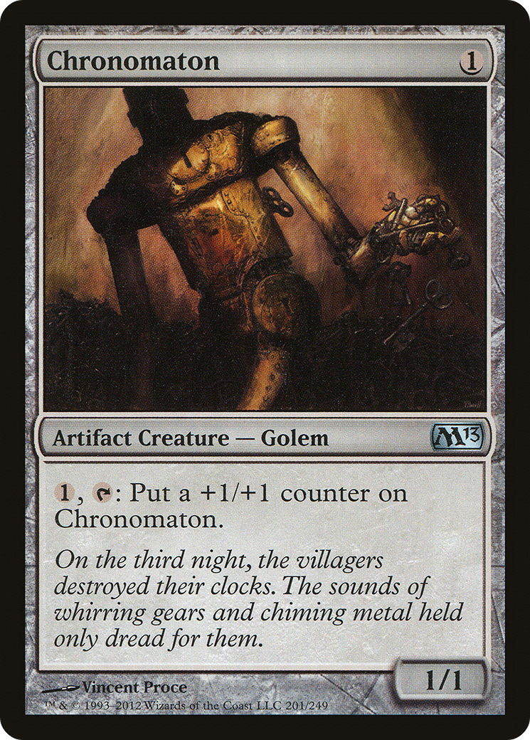 Chronomaton (201) Foil - Magic 2013
