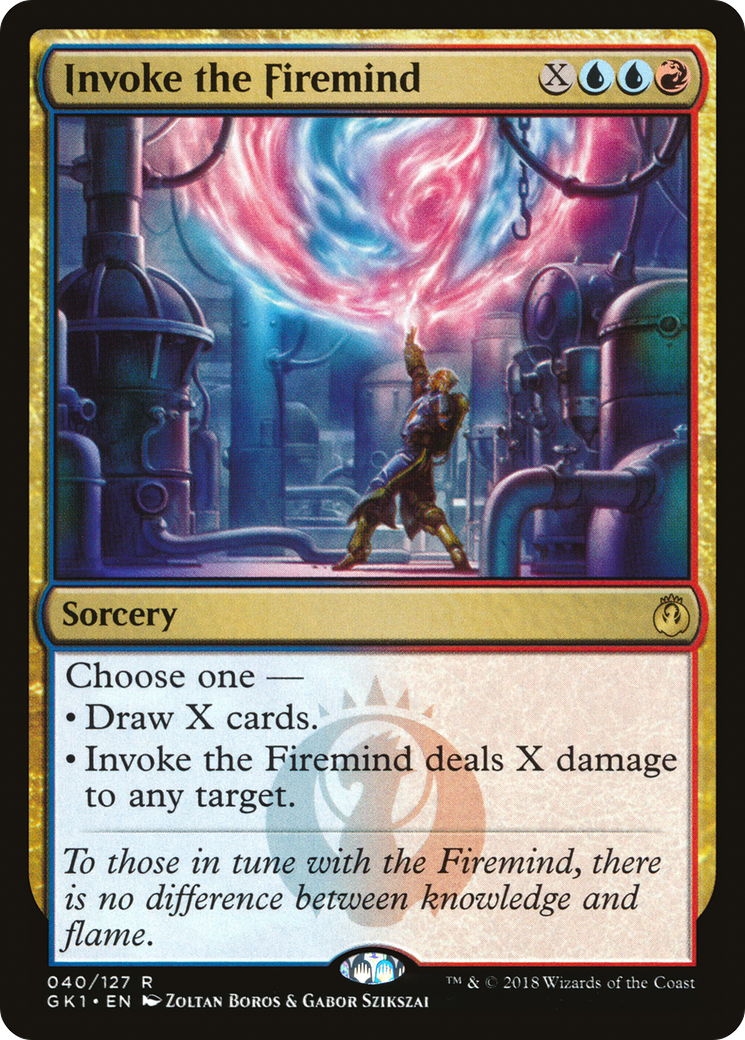 Invoke the Firemind (040) - GRN Guild Kit