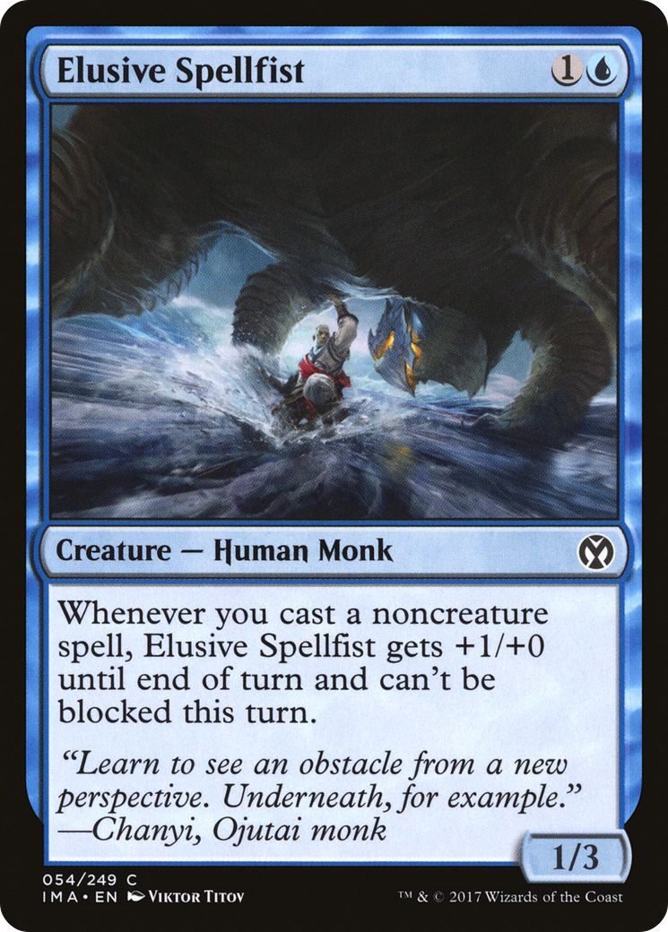 Elusive Spellfist (054) Foil - Iconic Masters