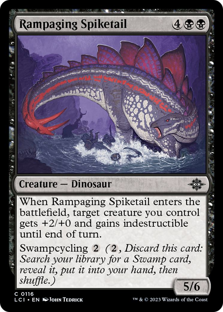Rampaging Spiketail (116) - The Lost Caverns of Ixalan