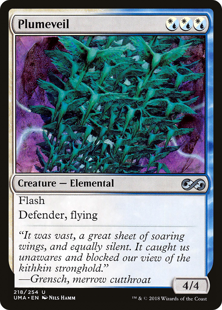 Plumeveil (218) - Ultimate Masters Foil