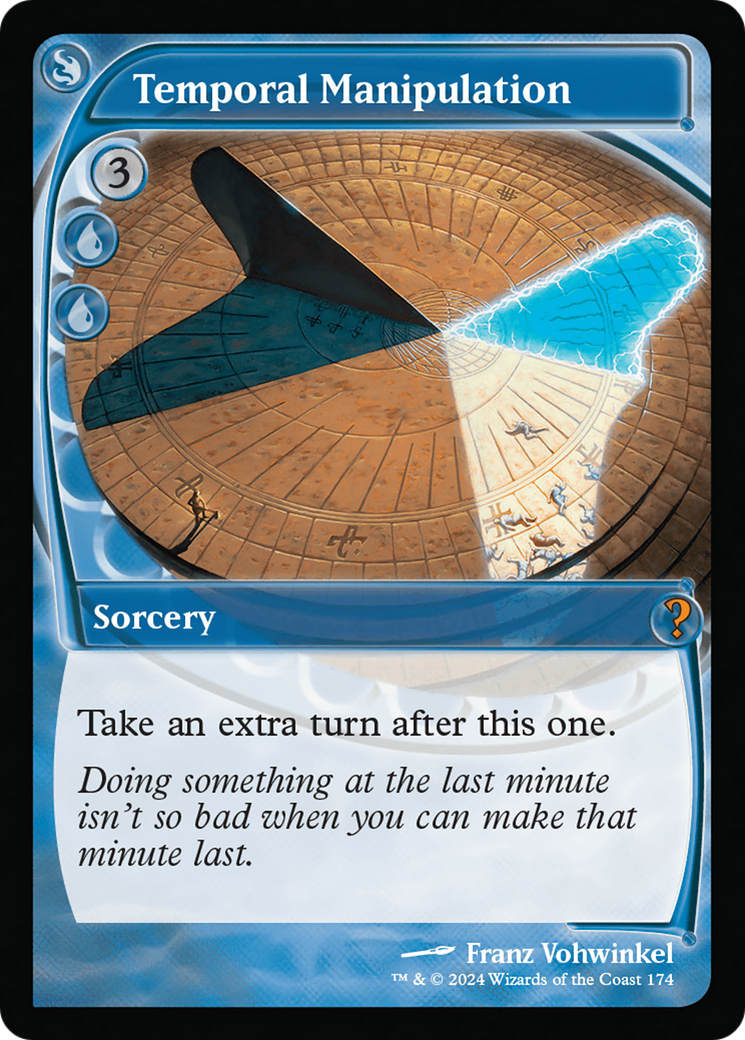 Temporal Manipulation (Future Sight) (174) Foil - Mystery Booster 2