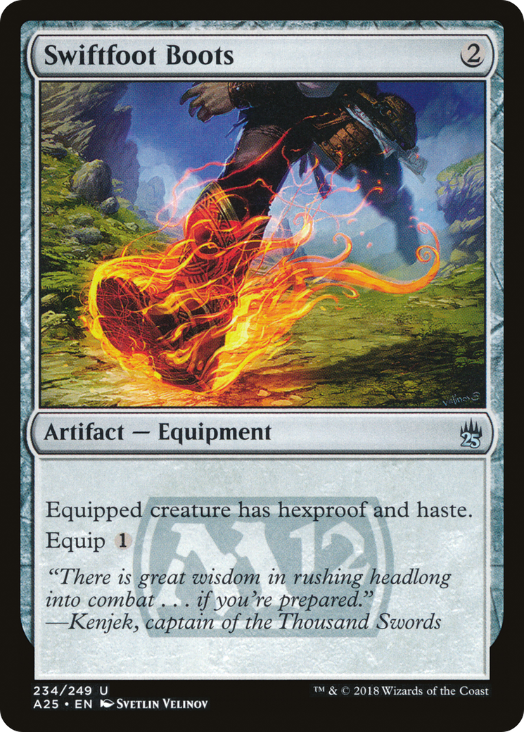 Swiftfoot Boots (234) Foil - Masters 25