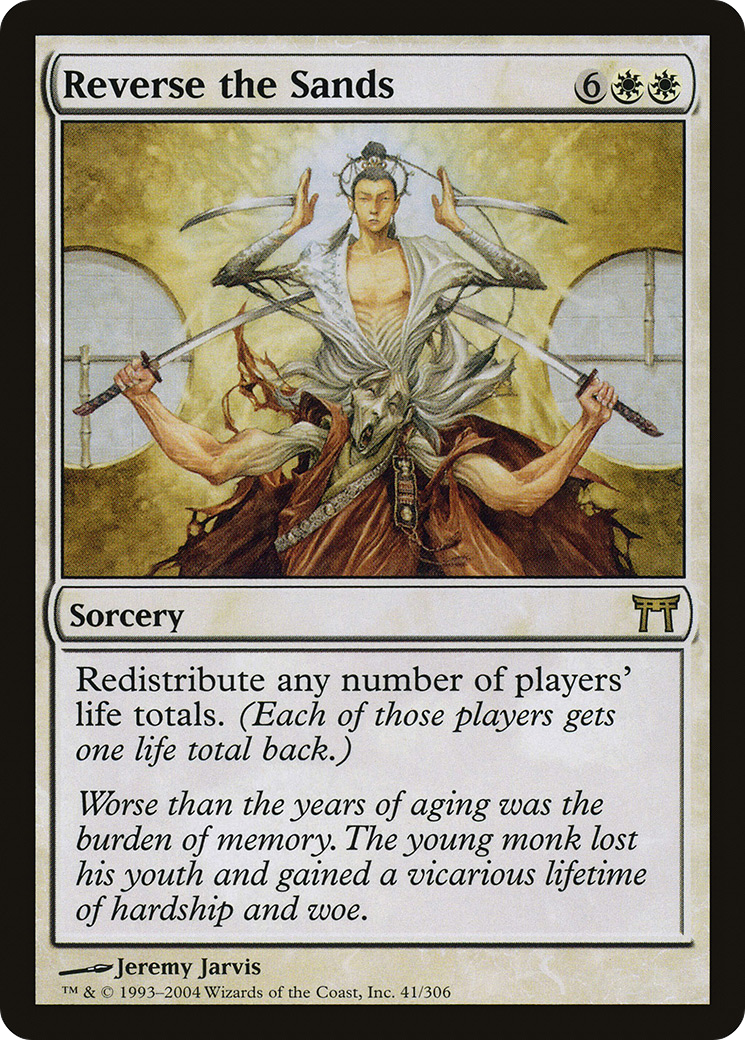 Reverse the Sands (041) Foil - Champions of Kamigawa