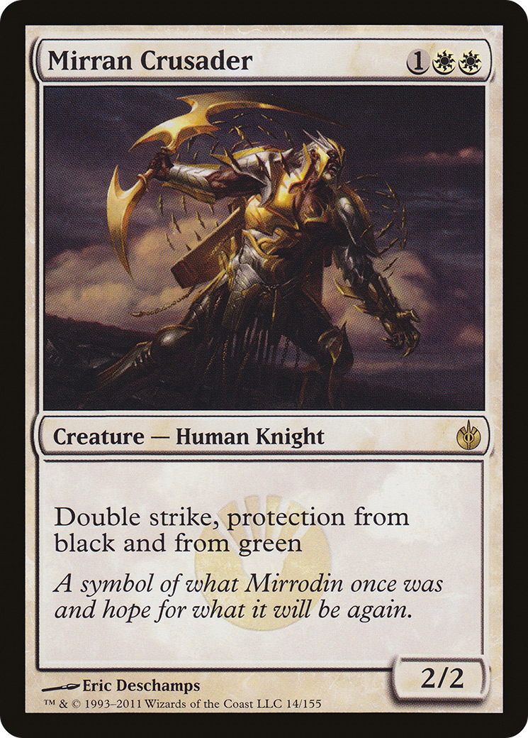 Mirran Crusader (014) - Mirrodin Besieged