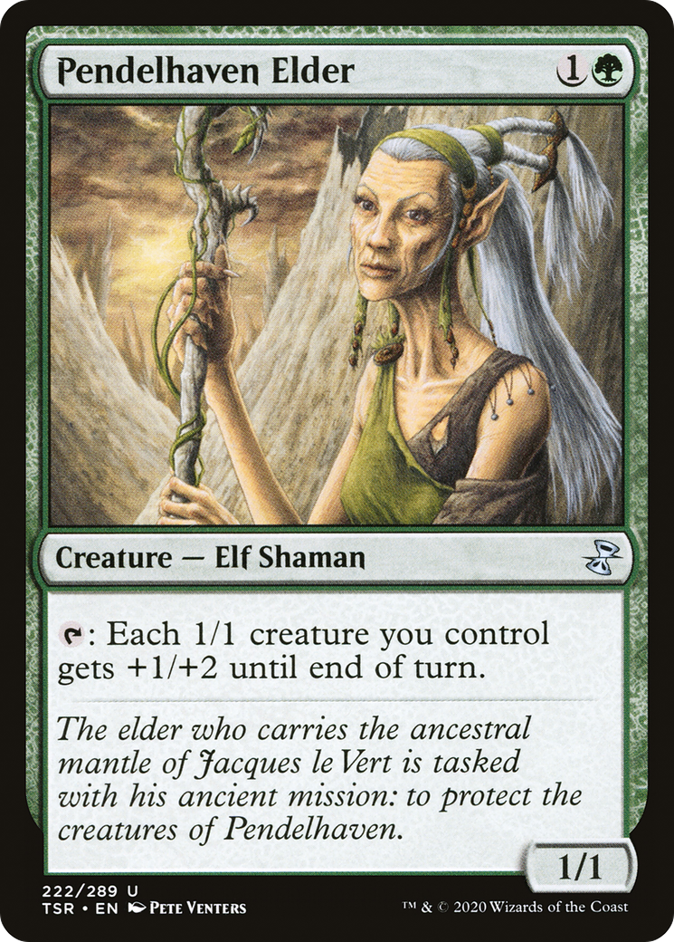 Pendelhaven Elder (222) Foil - Time Spiral Remastered