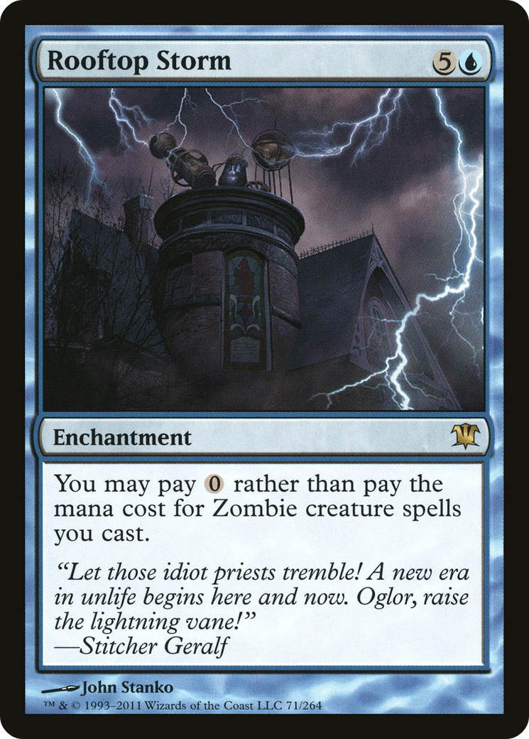 Rooftop Storm (071) - Innistrad