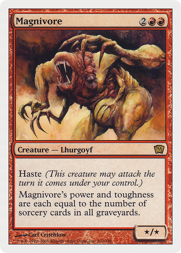 Magnivore (202) Foil - Ninth Edition