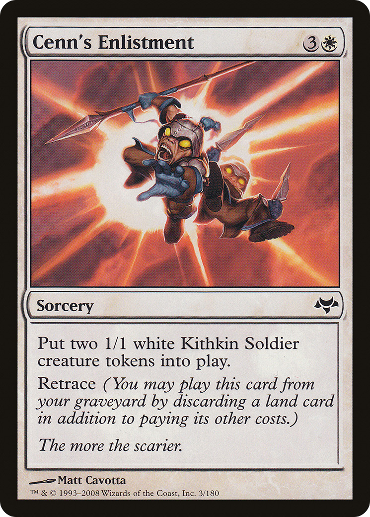 Cenn's Enlistment (003) Foil - Eventide