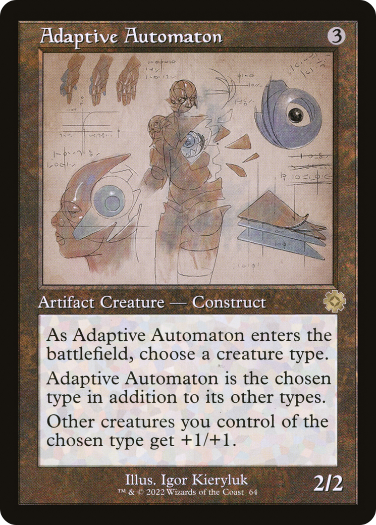 Adaptive Automaton (Retro) (064) Foil - The Brothers' War Retro Artifacts