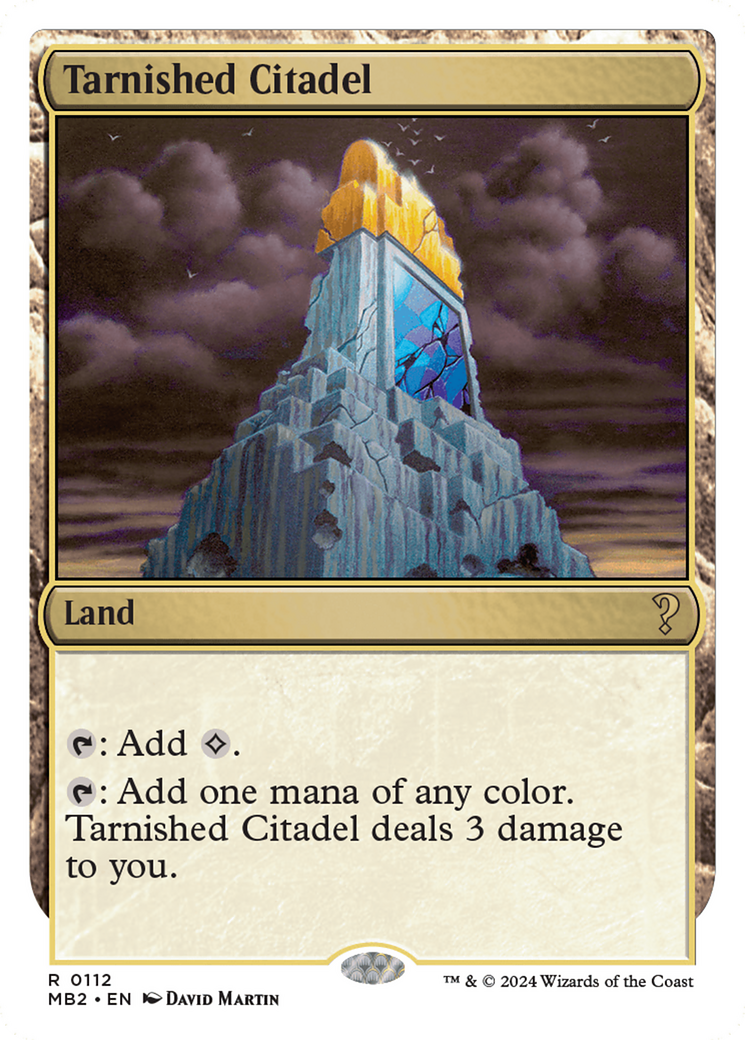 Tarnished Citadel (White Border) (112) - Mystery Booster 2