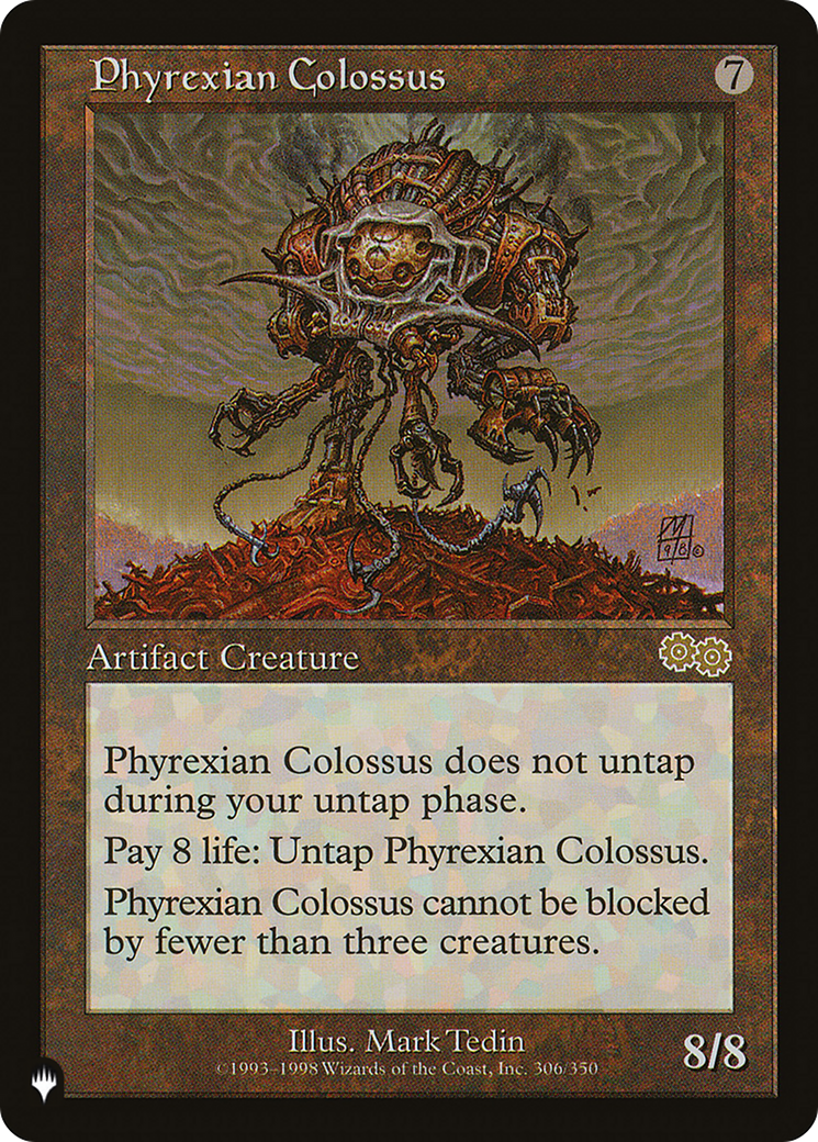 Phyrexian Colossus (Retro) (USG-305) - The List