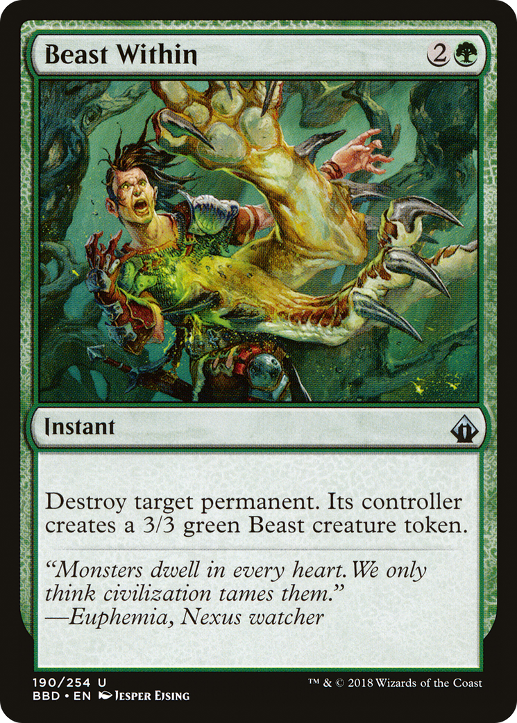 Beast Within (190) Foil - Battlebond