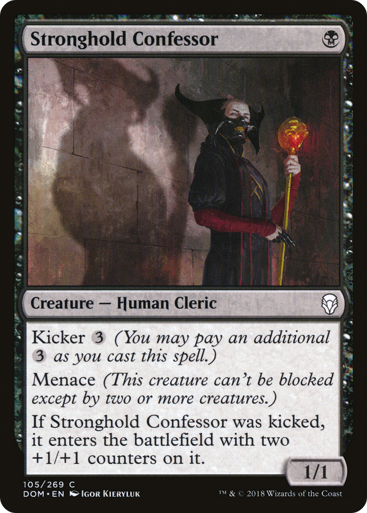 Stronghold Confessor (105) Foil - Dominaria