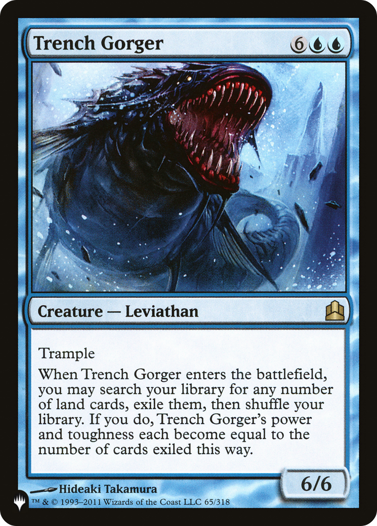 Trench Gorger (CMD-65) - The List