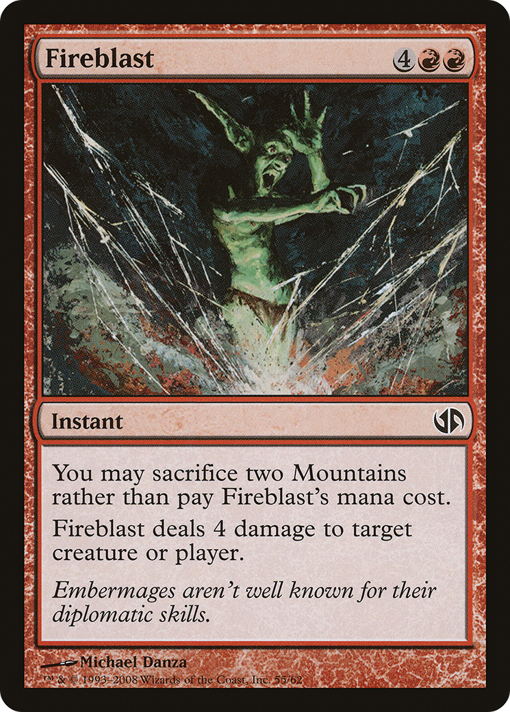 Fireblast (055) - Duel Decks: Jace vs. Chandra