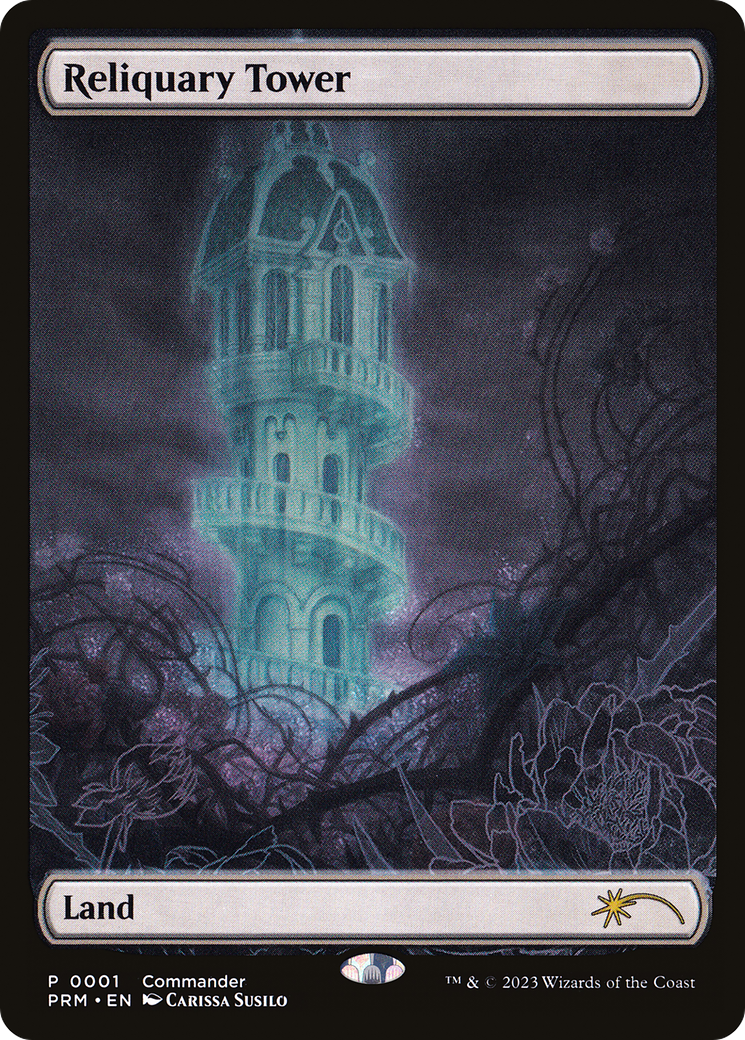 Reliquary Tower (Full Art) (001) - MagicFest 2023