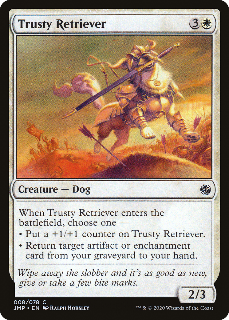 Trusty Retriever (008) - Jumpstart